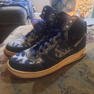 Nike Airforce 1 High '07 Denim Sneakers